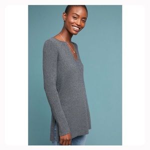 EUC Anthropologie ett:twa Amrita Ribbed Sweater Tunic